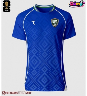 Uzbekistán Domácí Dres pro Dámy MS 2026 Krátkým Rukávem